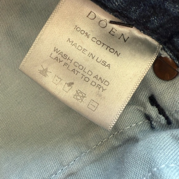 DOEN Mid-Rise Straight Leg Denim - Picture 4 of 10